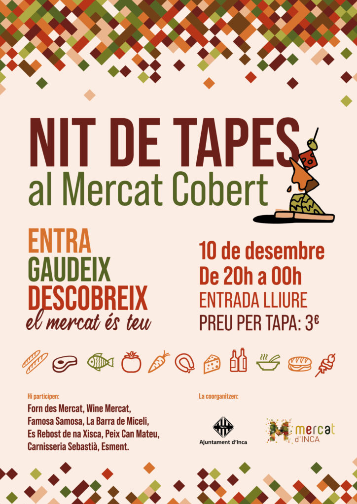 El Mercado Cubierto de Inca presenta la primera Noche de Tapas 1 2i