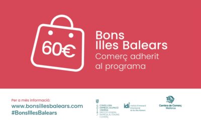 Nuevo récord de establecimientos adheridos a la campaña de estímulo comercial Bons Illes Balears: 1.042 comercios, un 7,64 % más que la edición anterior