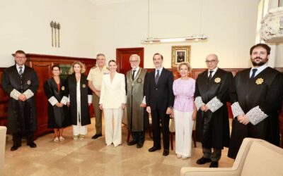The president of the Government, Margalida Prohens, attended the opening ceremony of the judicial year 2023-2024.