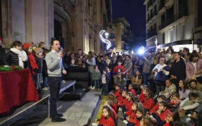 The Consell de Mallorca kicks off Christmas with the traditional lighting of lights