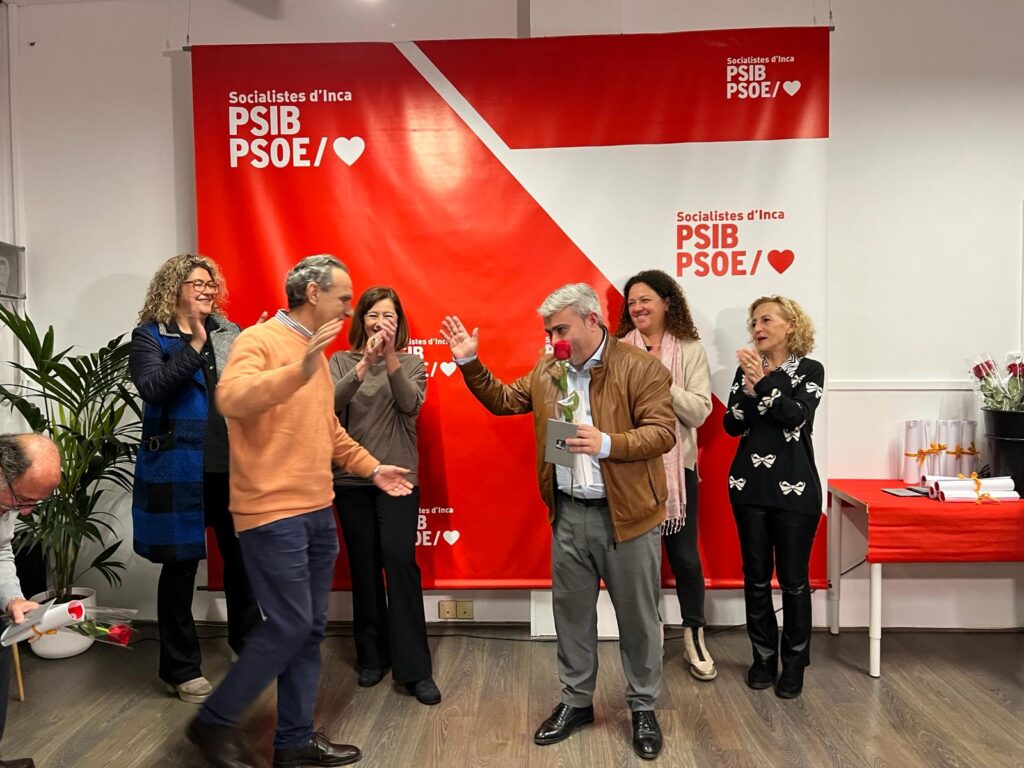 The PSOE of Inca celebrates its 88th anniversary with the inauguration of a new headquarters and a tribute to its militants 1 WhatsApp Image 2024 02 03 at 12.11.44