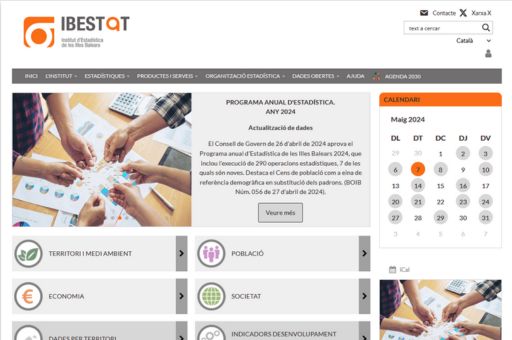 El IBESTAT estrena su nuevo portal web