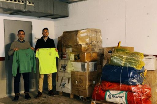 El Consell Insular  de Menorca dona más de 6.000 piezas de material deportivo a centros del área de Bienestar Social