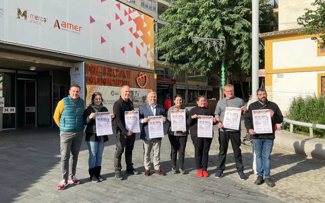 El Mercado Cubierto de Inca presenta la primera Noche de Tapas