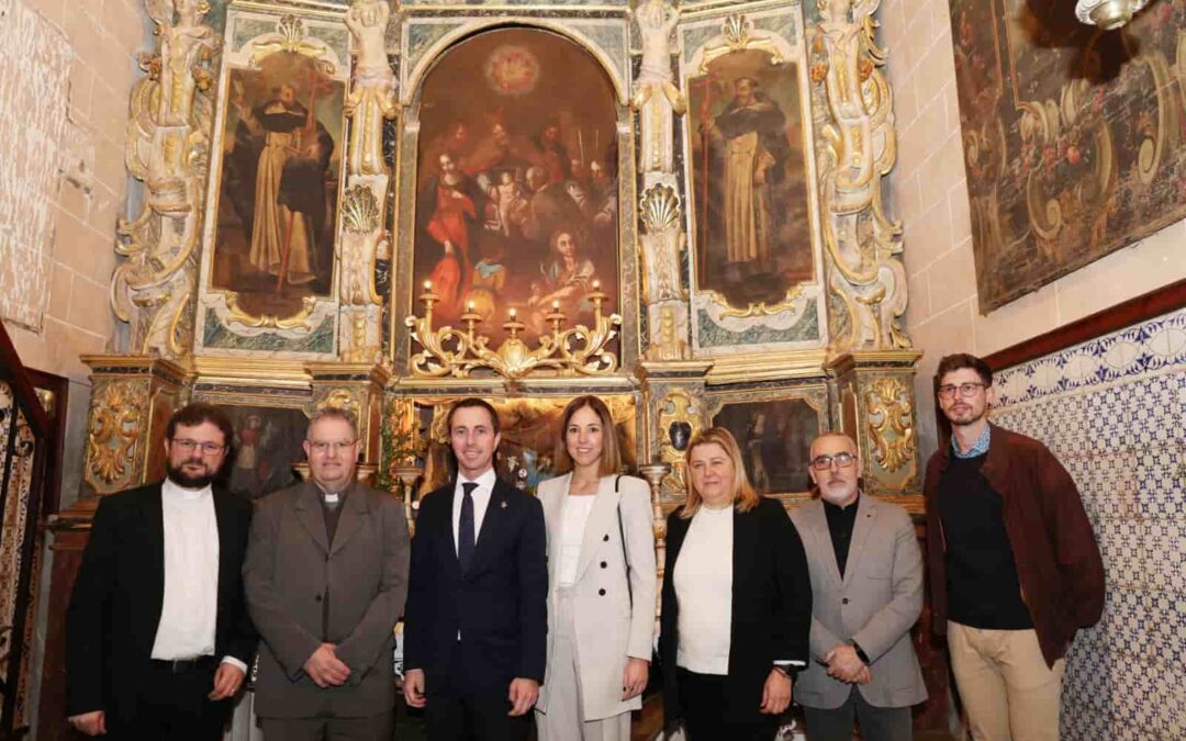 El Consell de Mallorca y el Obispado de Mallorca presentan tres telas pictóricas restauradas por la Comisión Mixta
