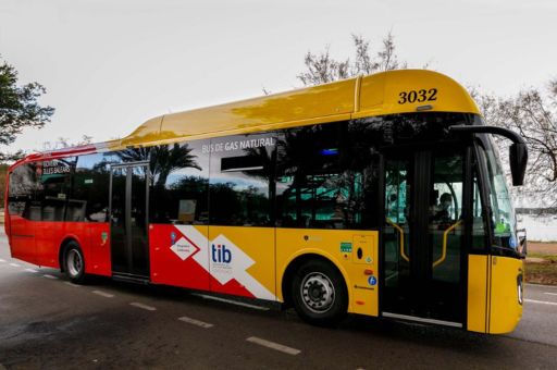 El número de usuarios que viajan en buses TIB aumenta en un 42 % durante el primer cuatrimestre de 2024