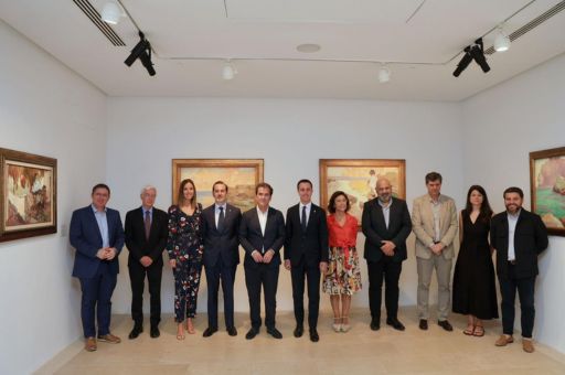 Centenares de personas asisten a la inauguración de la exposición inédita de Sorolla en Mallorca