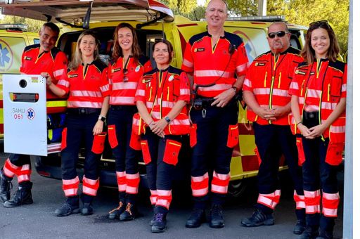 El SAMU 061 cambia su imagen y estrena uniformes nuevos