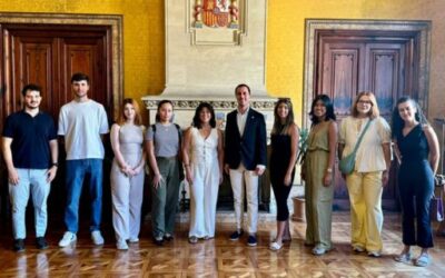 President Galmés receives the seven young people hired by the Consell de Mallorca with the programme ‘SOIB Jove: Qualificats – Entitats Locals 2024’