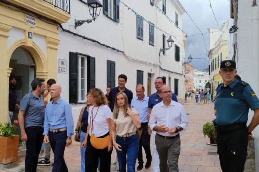 El Govern muestra su apoyo a los municipios afectados por la DANA en Menorca