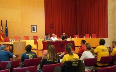 The Department of the Environment, Biosphere Reserve and Cooperation meets with all the emergency bodies involved with the DANA