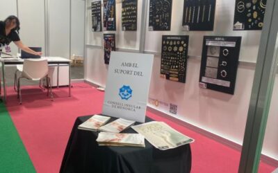 The president of the Consell Insular de Menorca, Adolfo Vilafranca, supports Menorcan companies in Bisutex