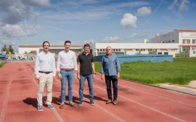 Work begins on the new athletics track complex in Maó
