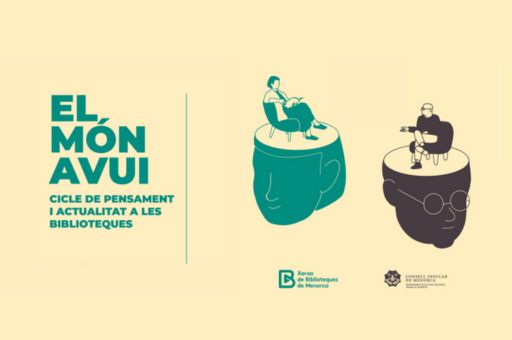 The Xarxa de Biblioteques de Menorca starts the academic year with a new session of ‘El món avui: Cicle de Pensament i Actualitat a les biblioteques’ and an activity schedule full of novelties