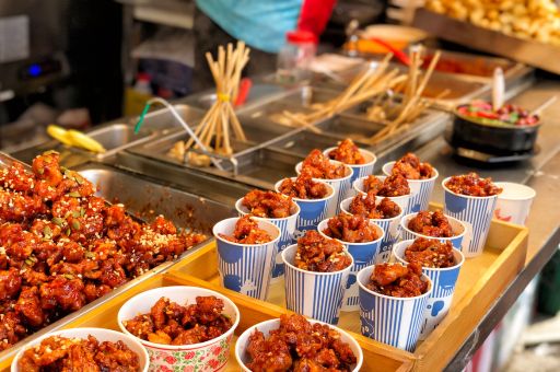 The Government grants aid to promote street trade