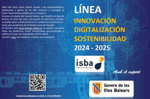The Government of the Balearic Islands increases by 3.2 million euros the CAIB-ISBA 2024-2025 grants for SMEs