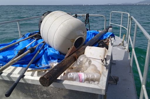 The Coastal Prevention and Maritime Cleaning Service collected nearly 5 tonnes of waste in September