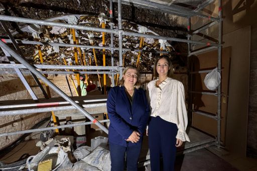 The Consell de Mallorca starts the restoration of the cave of the Nativity scene of La Sang