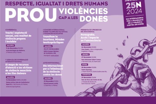 Conferences, an international congress and the premiere of a documentary on adolescent pornography: IBDONA’s events on the International Day for the Elimination of Violence against Women