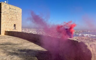 A total of 96 towers, talaies and talayots have been lit up in Mallorca this Saturday for human rights