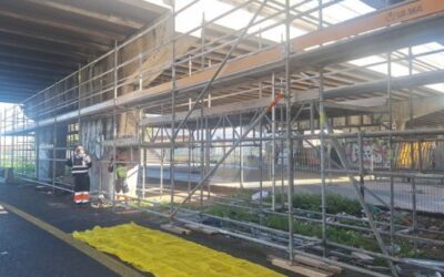 Urgent repairs begin on the Jacint Verdaguer bridge, where the ring road passes, after 50 years without any action being taken