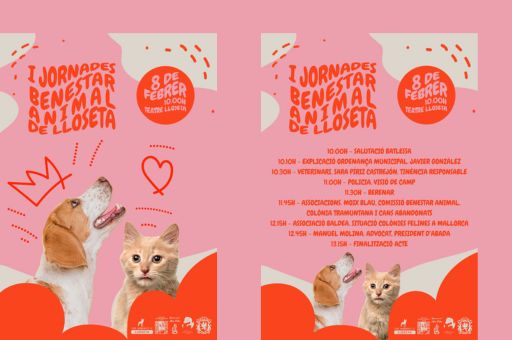 ¡Lloseta alza la voz por los animales! No te pierdas sus primeras Jornadas de Bienestar Animal