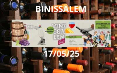 Es ist heute! Verpasse nicht das VinissalemFest 2025 – Eine einmalige Gelegenheit, kostenlose Live-Musik im Herzen Mallorcas zu erleben