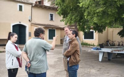 President of IMAS Visits Users of Es Refugi