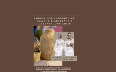 Consell of Eivissa Allocates €80,000 in Grants to Modernise Workshops of Artisans and Adlib Designers