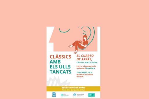 Vuelve el ciclo ‘Clàssics amb els ulls tancats’ a la Xarxa de Biblioteques de Menorca
