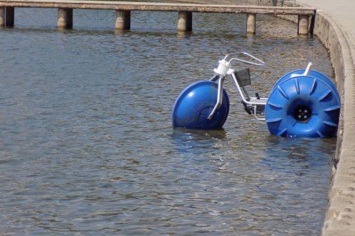 Mallorca Island Council Launches Water Bike Activity for Seniors