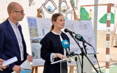 La presidenta del Govern presenta las obras de ampliación del IES Marc Ferrer, en Formentera