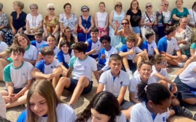El IMAS concluye el proyecto intergeneracional «Mira con el corazón» con una jornada en el colegio Sant Vicenç de Paül de la Vileta