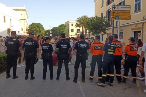 112 recorded a total of 73 incidents during the Sant Joan festivities in Ciutadella