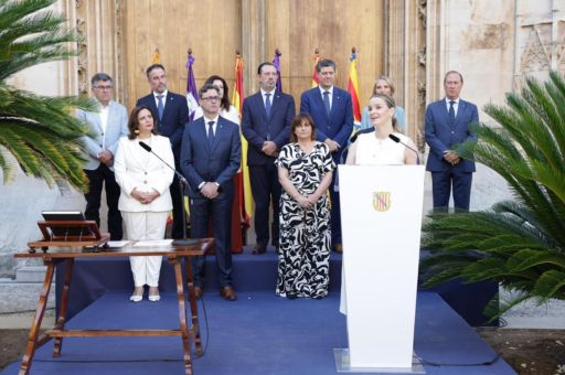 Prohens Presides over the Swearing-In Ceremony of the New Members of the Government of the Balearic Islands