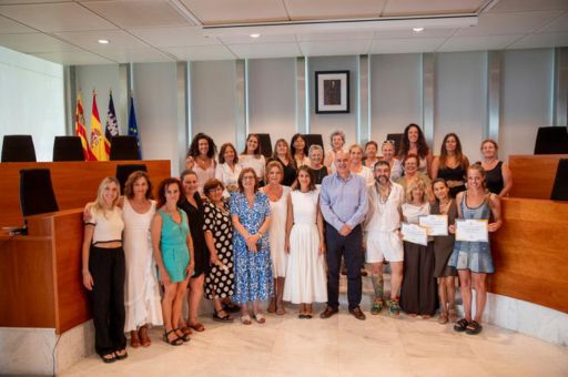 52 Students from the Consell d’Eivissa’s Dressmaking and Pattern-Making Courses Receive Their Certificates