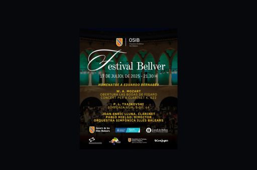 La Orquestra Sinfónica Illes Balears ofrecerá el cuarto y último concierto del Festival Bellver este jueves 17 de julio de 2025