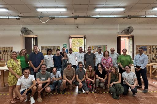 Meeting between students and companies in the dual training project “SOIB Alternating Training in Strategic and Hard-to-Fill Sectors”