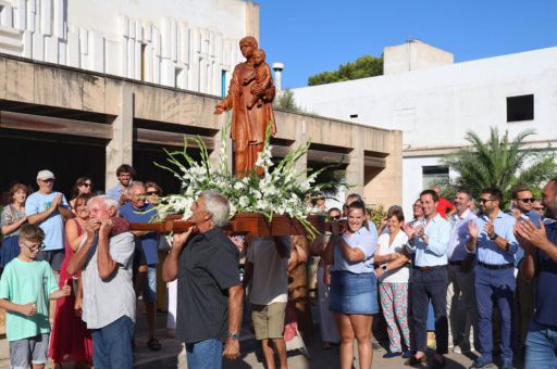 President of the Consell de Mallorca Attends the Feast of Our Lady of Mount Carmel in Cala Figuera