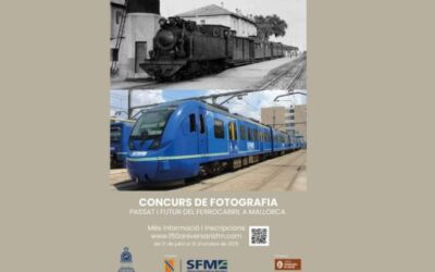 SFM launches the photo contest ‘Past and Future of the Railway in Mallorca’ to mark the 150th anniversary of the train’s arrival on the island