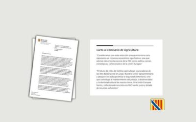 Balearic Government Expresses “Deep Concern” Over European Commission Proposal Cutting Common Agricultural Policy Budget and Weakening Support for the Primary Sector