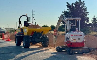 Inca City Council improves the drinking water network in the industrial estate
