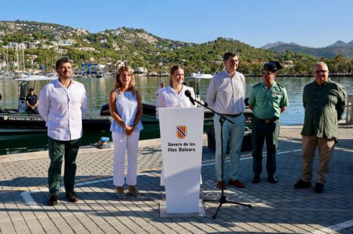 President Prohens Presents the New Coastal Surveillance Service for the Balearic Islands with the Arrival of the First Two Vessels