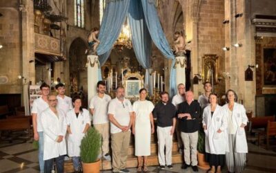 Restoration completed on the Virgin’s bier of Sant Jaume parish in Palma, thanks to institutional collaboration