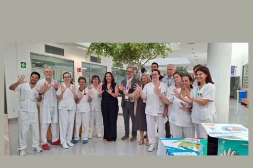 The Minister of Health Visits Manacor Hospital for the 2025 European Hand Hygiene Excellence Award