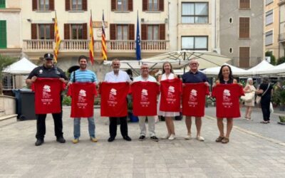 Inca unveils the official T-shirt for the 44th Pujada a Lluc a Peu, marking 150 years of the railway