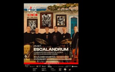 Conservatori Superior de Música de les Illes Balears and Jazz Voyeur Festival present an open masterclass with Escalandrum on September 5