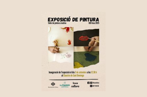 Exposición de Pintura Creativa en Inca: arte, salud mental y expresión emocional