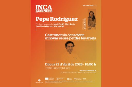 Pepe Rodríguez and leading Balearic chefs conclude the XIV IncaBusiness Cycle with a debate on culinary innovation