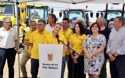 La presidenta Prohens presenta los equipos y medios para hacer frente a los incendios forestales, con la incorporación de drones de alta tecnología al operativo